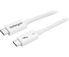 USB kabelis StarTech USB-C – USB-C 0,5 m baltas (TBLT34MM50CW)