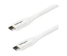 USB kabelis StarTech USB-C – USB-C 2 m baltas (USB2C5C2MW)