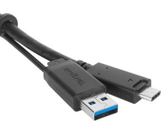 Kabelis USB Targus USB-C - USB-C 1 m Juodas (ACC1133GLX)