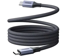 USB kabelis Ugreen L537 USB-C PD 240W 0,5 m (pilka) (85529)