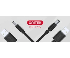 Unitek USB maitinimo laidas - DC 3,5/1,35 mm kištukas