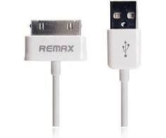 Remax USB kabelis wel.com USB-A – 1 m baltas (akceapple0251we)