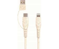 BIOnd USB-C - Lightning kabelis 1,2 m, baltas (BIO* CT-IP)