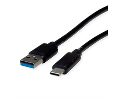 Kabelis USB Digitus USB-A - USB-C 2 m Juodas