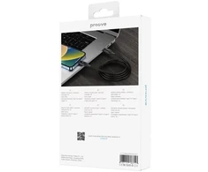 USB kabelis PROOVE Flex Metal Type-C į Type-C 60 W (1 m) (Proove)
