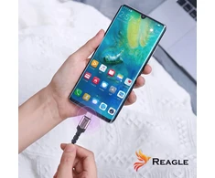 USB laidas Reagle USB-C - USB-C 5 m Juodas
