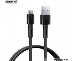 CABLE REMAX LEYA SERIES RC-C093 2,4A USB/MICRO USB Juodas