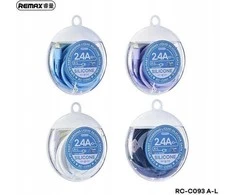 CABLE REMAX LEYA SERIES RC-C093 2,4A USB/MICRO USB Juodas