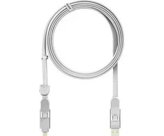 Kabelis USB Rolling Square USB-C - Lightning 2 m Baltas (RS-XLM02R)