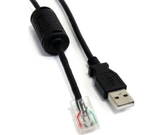USB kabelis StarTech USB-A - RJ-45 1,8 m Juodas (USBUPS06)