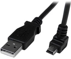 USB kabelis StarTech USB-A - miniUSB 2 m Juodieji (USBMB2MD)