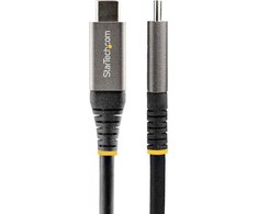 USB kabelis StarTech USB-C - USB-C 1 m juodas pilkas (USB31CCV1M)