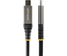 USB kabelis StarTech USB-C - USB-C 1 m juodas pilkas (USB31CCV1M)