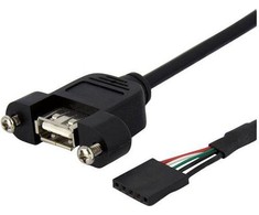 StarTech USB A(F) į IDC(F) (USBPNLAFHD3)