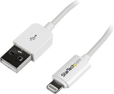 USB kabelis StarTech USB-A - Žaibas 3 m Baltas (USBLT3MW)