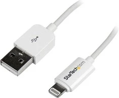 USB kabelis StarTech USB-A - Žaibas 3 m Baltas (USBLT3MW)