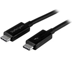USB kabelis StarTech USB-C - USB-C 2 m Juodas (TBLT3MM2M)