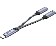 UNITEK ADAPTERIS USB-C - 2X USB-C, 18W, AU