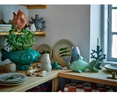 Bloomingville – Hiro Vaza – Mėlyna – Akmens dirbiniai