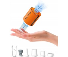Flextail Tiny Pump 2X Nešiojamas siurblys Oranžinis