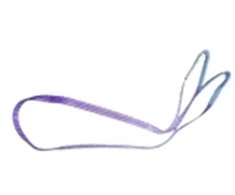 Usorteret Target Ladungssicherung 90501 Løftebånd Arbejdsbelastning (WLL)=1 t Violet