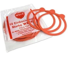Weck gasket, 12 cm, 6 pcs