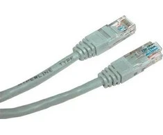 UTP kryžminis patchcord LAN kabelis, Cat.6, RJ45 M - RJ45 M, 3 m, neekranuotas, kryžminis, rutulinis, 2 kompiuterių prijungimui ekonomiškas