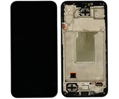 Uts Group Telforceone LCD + lietimui jautrus skydelis Samsung M35 5G originalus su rėmeliu