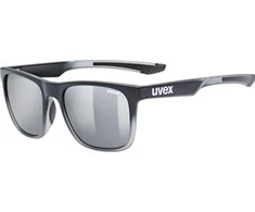 Akiniai Uvex lgl 42 juodas transparent / mirror sidabrinis