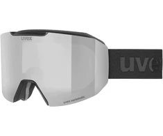 Ski goggles UVEX Evidnt ATTRACT V juodas/sidabrinis + case