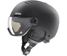 Kask narciarski UVEX Wanted Visor pro V juodas matt
