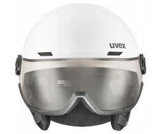 Kask narciarski UVEX Wanted Visor pro V baltas matt