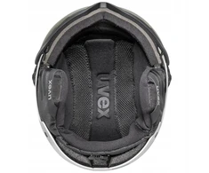 Kask narciarski UVEX Wanted Visor pro V baltas matt