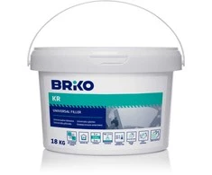 Užpildas BRIKO 18 KG su kreidiniu užpildu
