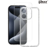 Vmax rinkinys dėklas + stiklas 2,5D premium, skirtas Samsung Galaxy S23 Plus