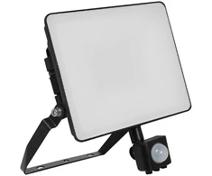 V-TAC LED prožektorius su judesio jutikliu FLUXI MC 50W 6000lm 4000K IP65 juodas 23848-5