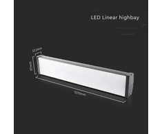 V-tac Pramoninis LED šviestuvas 200 W „HighBay“ 17600 lm 6500 K IK05 IP65 juodas 23830