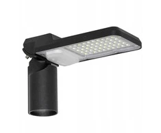 V-tac 30W LED gatvės šviestuvas URBAN AREA, juodas, 6500K, 155°x80°