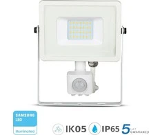V-TAC LED indikatorius su judesio detektoriumi 20W 4000K Balta