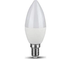 V-tac 4,5W LED lemputė, E14, žvakės formos, 6500K