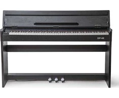 V-TONE DP-88 BK juodas skaitmeninis pianinas su stovu
