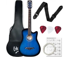 VTO V-TONE AG One BB - 4/4 akustinė gitara, mėlynojo burst'o