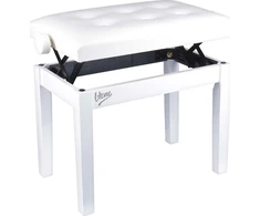 V-TONE BENCH 1 WH pianino suolas, Baltas