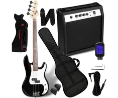 V-TONE PBB46 BK SET komplektas gitarowy gitara basowa