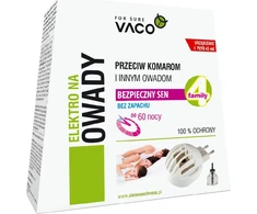 Vaco Elektro + Płyn przeciw komarom i innym owadom 45ml