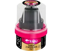 Batų kremas EMU 3in1, juodas, 0.05 l