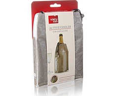 Vacu Vin Active šampano aušintuvas platininis