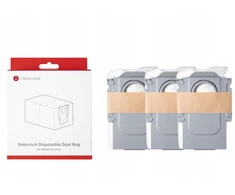 Vacuum Cleaner Priedas ROBOROCK Disposable Dust bag For Qrevo/Qrevo MaxV/S8 MaxV Ultra/Qrevo S/Qrevo Pro/Qrevo Plus/Qrevo Curv/Qrevo Edge/Saros 10R/Saros Z70/Saros 10/Vivian S/Vivian SC/QR 798/Qrevo 5AE/Qrevo Curv 5A1/Qrevo Edge 5V1/QR 798/Qrevo Curv 2 Pro/Qrevo C Pro/Qrevo Curv 2 Flow/Saros 20R 8.02.0454