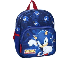 Vadobag kuprinė Sonic – kuprinėlė į darželį vaikams su kišenėle vandens buteliukui