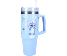 Gertuvė Vadobag Termo puodelis Lilo i Stitch 900 ml ze słomką i laikikliu